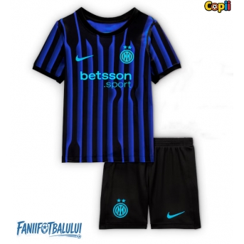 Inter Milan Echipament de Fotbal Replică 2025-26 Copii Acasa (+ Șorturi)
